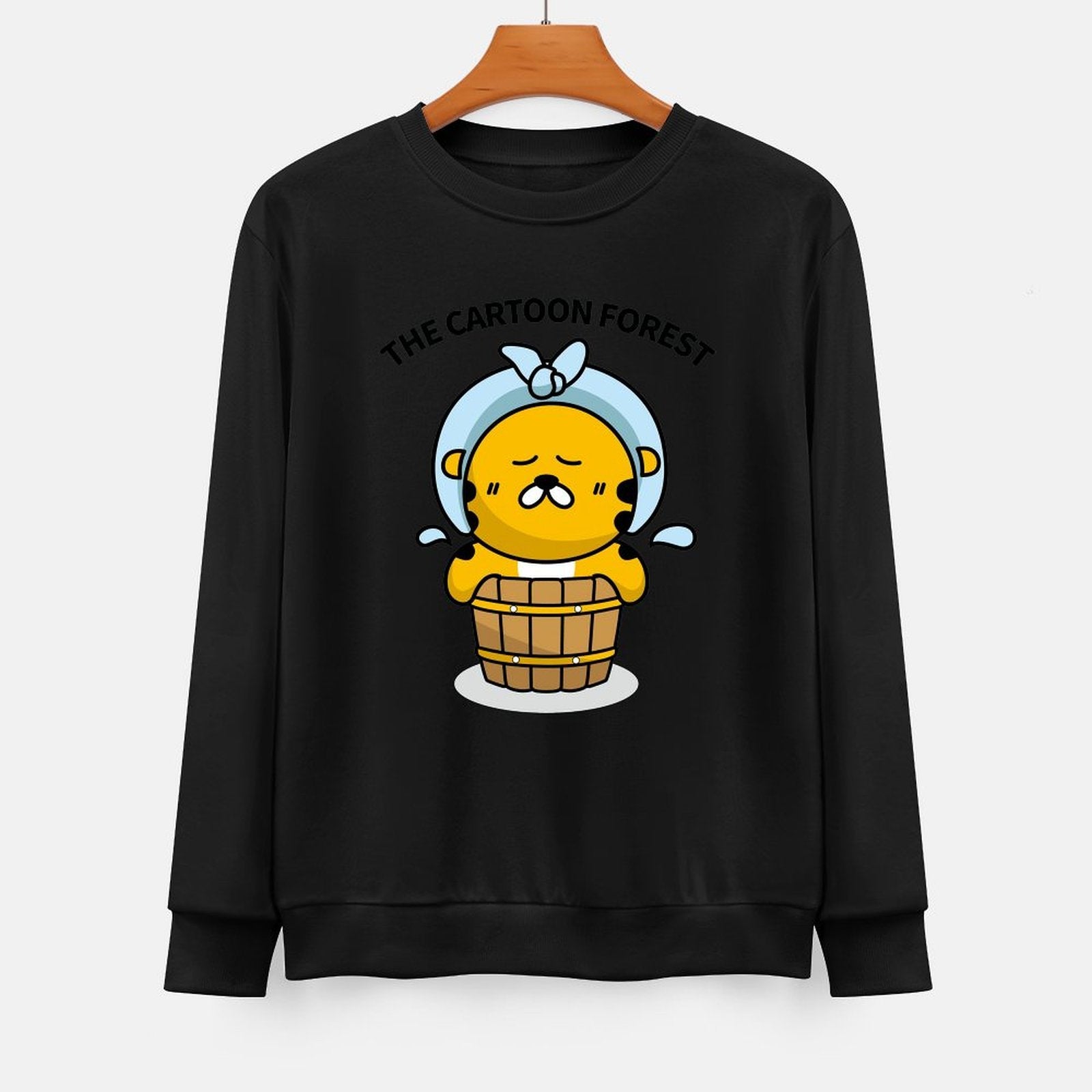 Front Patterned Long Sleeve TopSport Design-Your-Own